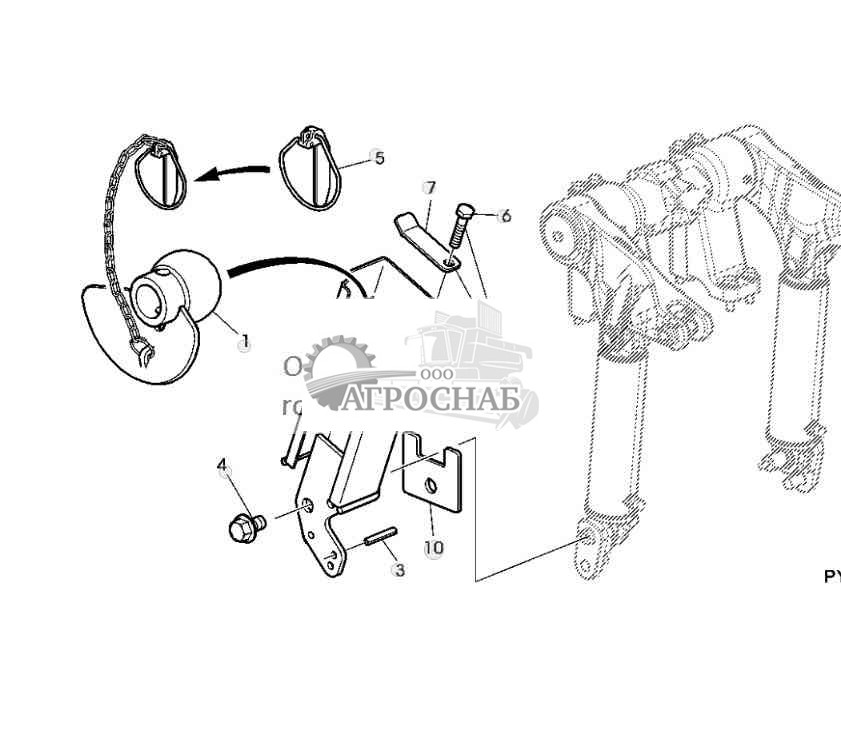 ШАРОВЫЕ СОЕДИНЕНИЯ ДЛЯ НИЖНИХ ТЯГ  ДЕРЖАТЕЛЕЙ ШАРИКОВ QUICK TACH 